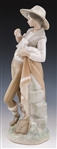LLADRO PORCELAIN SHEPHERD #4834 FIGURINE