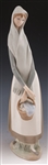 LLADRO ST JOSEPH & BASKET OF GOODIES FIGURINES