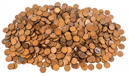 US WHEAT CENT PENNIES - 7.8 LBS