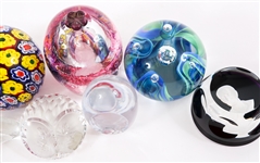 ART GLASS PAPERWEIGHTS LOT OF 11