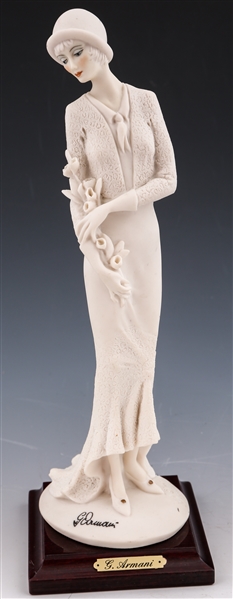 GIUSEPPE ARMANI CAPODIMONTE WOMAN FIGURINE