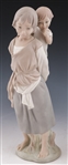 LLADRO PORCELAIN FIGURINES #4811 & 4800