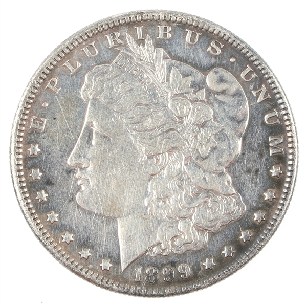1899-S US MORGAN SILVER DOLLAR COIN