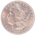 1888-O US MORGAN SILVER DOLLAR COIN