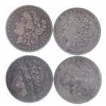 1889-O, 1890-O, 1901-O US MORGAN SILVER DOLLAR COINS