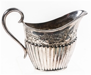 SILVERPLATE EPERGNE, SERVE WARE, & WINE SPOUT