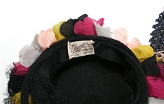 20TH C. LADIES' HATS LOT OF 6