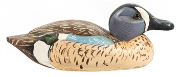 PAINTED WOOD DUCK DECOYS LOT OF 3