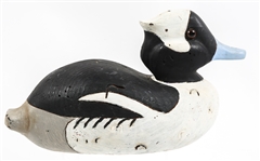 PAINTED WOOD DUCK DECOYS LOT OF 3