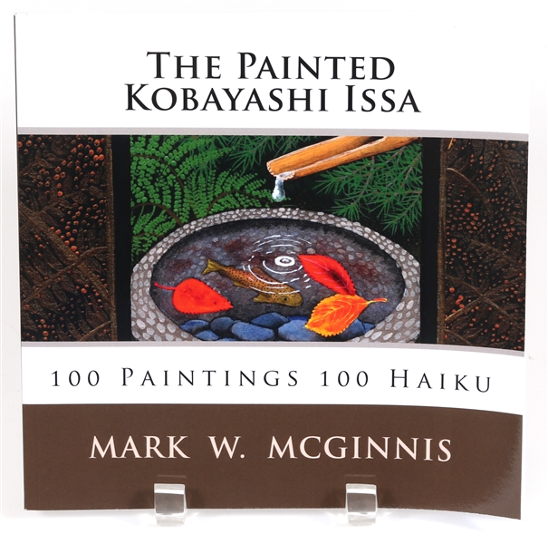 PAINTED KOBAYASHI ISSA BOOK BY MARK W. MCGINNIS