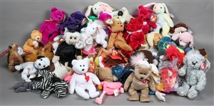 TY BEANIE BABIES LOT OF 57