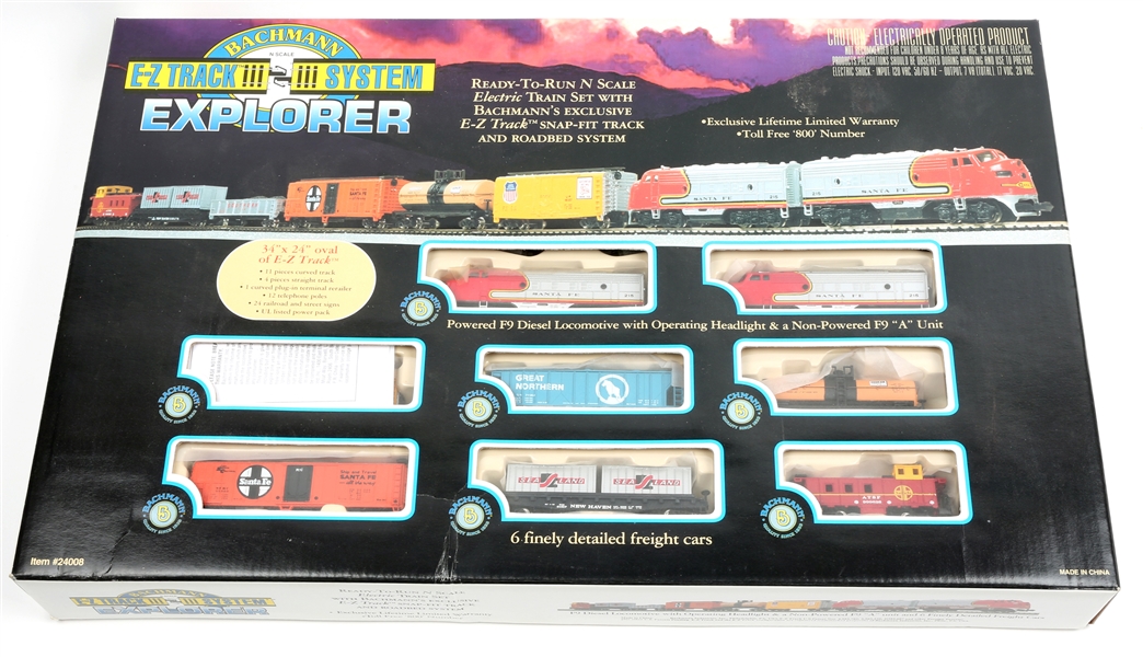 BACHMANN E-Z TRACK EXPLORER TRAIN SET - N GAUGE