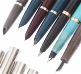 FOUNTAIN & BALL POINT PENS - PARKER, AVON, PLATIGNUM