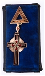 10K GOLD KNIGHTS TEMPLAR ST. GEORGE COMMANDERY MEDAL