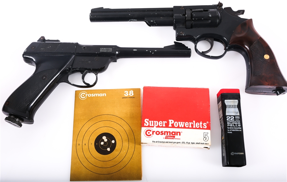 AIR PISTOL PELLET GUNS - CROSMAN & MONDIAL