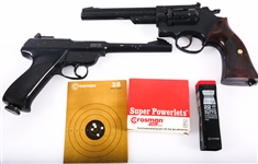 AIR PISTOL PELLET GUNS - CROSMAN & MONDIAL