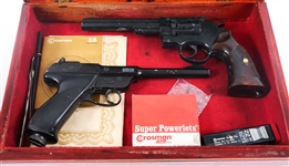 AIR PISTOL PELLET GUNS - CROSMAN & MONDIAL