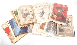 LATE 19TH & EARLY 20TH C. LADIES HOME JOURNALS 