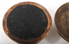EARLY 20TH C. BRASS PRESSURE GAUGES 