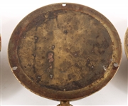 EARLY 20TH C. BRASS PRESSURE GAUGES 