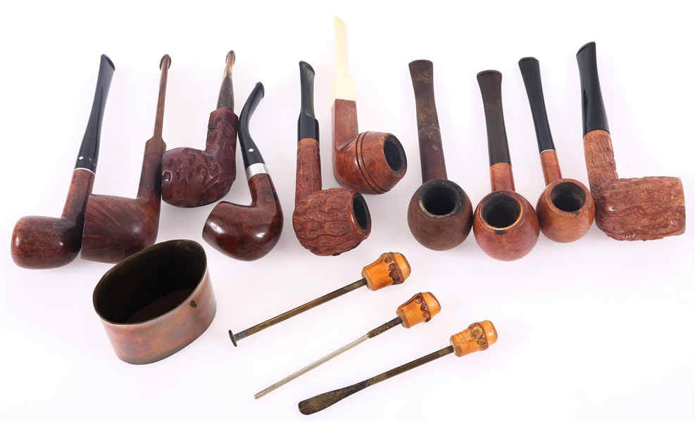 BRIAR WOOD SMOKING PIPES & TOOLS