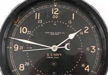 20TH C. CHELSEA CLOCK CO. U.S. NAVY SHIP CLOCK
