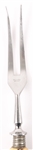 GERMAN STAG HANDLE MEAT CARVING CUTLERY PIECES