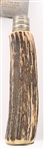 GERMAN STAG HANDLE MEAT CARVING CUTLERY PIECES