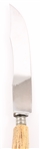 GERMAN STAG HANDLE MEAT CARVING CUTLERY PIECES