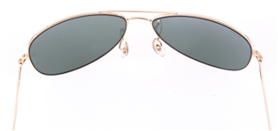 RAY BAN 3362 COCKPIT GOLD FRAME AVIATOR SUNGLASSES
