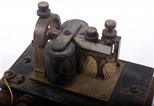 WESTERN ELECTRIC MORSE KEY & TELEGRAPH SOUNDER