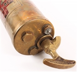 BRASS FIRE EXTINGUISHER, SPRAYER, & GAS PUMP HANDLE