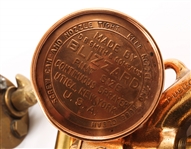 BRASS FIRE EXTINGUISHER, SPRAYER, & GAS PUMP HANDLE