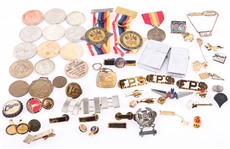 MILITARY, ORG CHALLENGE PINS, MEDALS, & ZIPPO LIGHTERS
