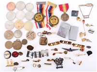 MILITARY, ORG CHALLENGE PINS, MEDALS, & ZIPPO LIGHTERS
