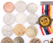MILITARY, ORG CHALLENGE PINS, MEDALS, & ZIPPO LIGHTERS