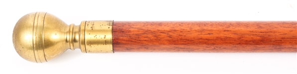 KNOB HANDLE FLASK CANE