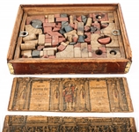 19TH C. ANKER RICHTERS STEINBAUKASTEN BLOCKS
