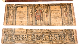 19TH C. ANKER RICHTER'S STEINBAUKASTEN BLOCKS