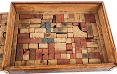 19TH C. ANKER RICHTER'S STEINBAUKASTEN BLOCKS
