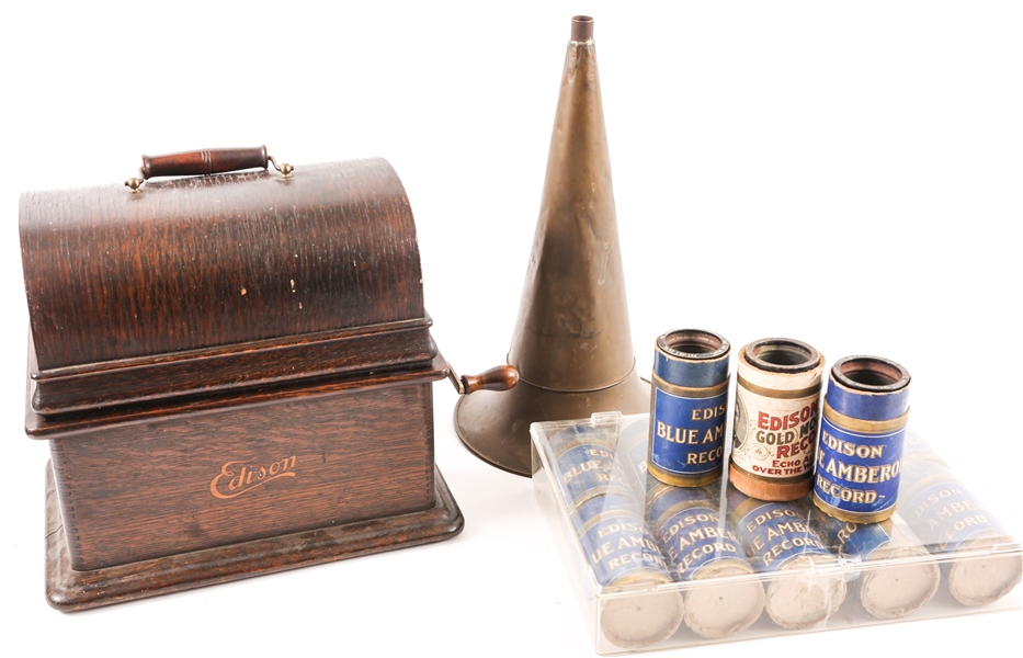 EARLY 20TH C. EDISON STANDARD PHONOGRAPH MODEL B