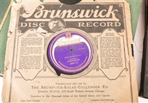EARLY 20TH C. PHONOGRAPH RECORDS