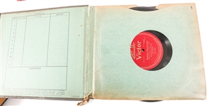 EARLY 20TH C. PHONOGRAPH RECORDS