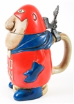 1970S BUDWEISER BUD MAN STEIN 