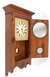 20TH C. ETHAN ALLEN COUNTRY WALL CHIME CLOCK
