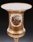 20TH C. FRENCH OPALINE GLASS URN