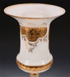 20TH C. FRENCH OPALINE GLASS URN