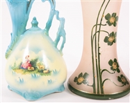 CLASSICAL STYLE CERAMIC AND GLASS DECOR