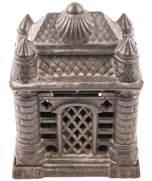 20TH C. CAST IRON BANK