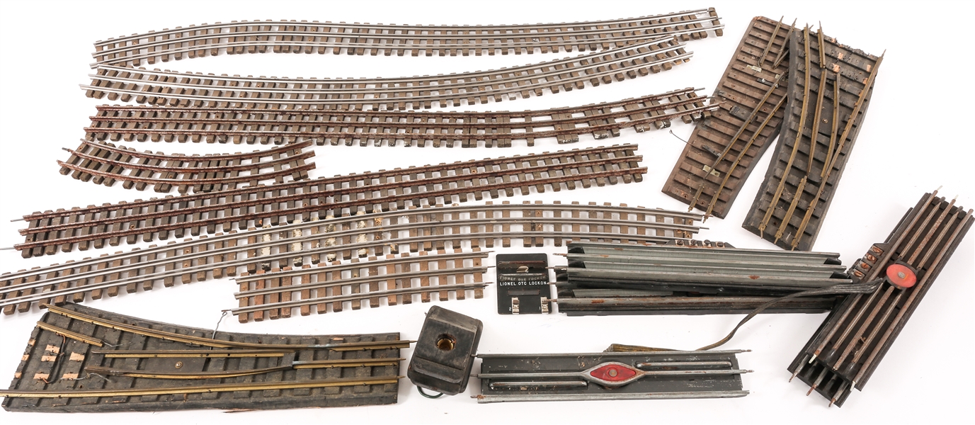 LIONEL & MORE O GAUGE WOOD/METAL MODEL TRAIN TRACKS